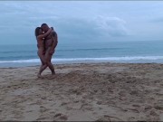 Naked Lovers Dance & Kiss on Beach – Hot Summer Passion 11/16