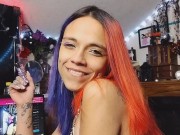 Smoking & Ass Tease While Scheduling 2/16