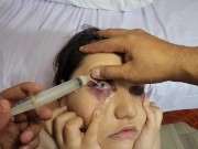 Drinking piss, putting cum in my eyes, shooting cum out of my asshole and swallowing it