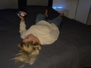 Selbstbefriedigung porno schauen multiple Orgasmen zittern stöhnen Klitoris feuchte Muschi sex 6/16