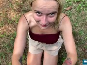 Lolipop Sucks A Giant Dick In The Woods 5/16