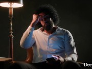 Deeper. Curvy Beauty Scarlett Alexis Gets Spit-Roasted In Deeper Debut 4/16