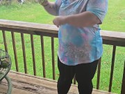 Bbw mommy doing something unholy