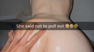 19 Year old Teen Cheats on Boyfriend in College Dorm with BROKEN CONDOM