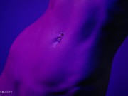 ULTRAFILMS Super hot girl Sybil oiling herself and masturbating 8/16