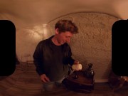 Halloween Hocus Pocus Foursome: Three Sexy Witches Use Their Spells to Make You Beg for More 2/16