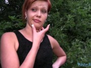 Public Agent - cute short hair redhead Czech girl-next-door swallows a load 11/16