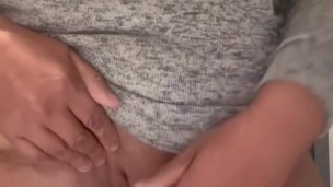 Pussy play in Teachers Lounge