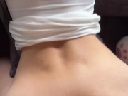 POV: MY STEPSISTER TURNED OUT TO BE A WHORE AND I FILLED HER WITH MY HOT CUM. 4K 60FPS 8/16