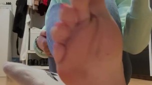 I know you love it when I show you how sweaty my socks are