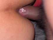 Muchachita apenas legal descarga de leche en sus nalgas virgenes 11/16