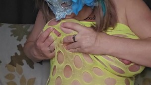 Pumping my Pussy and I pour my Breast milk inside Me to Masturbate