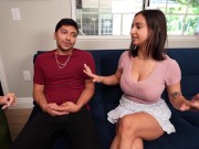 Hot Therapist Little Puck Teaches Young Couple to Fuck in Busty Threesome - Hailey Rose 6/16