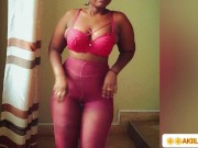 Lady in red/dancing - Screenshot 5 of 16 - Strip Tease