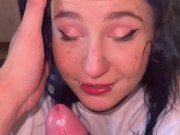 Je vais chez un abonné mym et je le suce comme une chienne - POV Baise Hard Française 