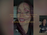 Babe records selfies at her first Halloween Horror Night HHN night at Universal Studios w/ cosplay costume makeup - Lelu Love 16/16