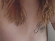 Daddy gave his slut a dirty fuck before her shower. What a good slut. 15/16