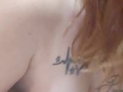 Daddy gave his slut a dirty fuck before her shower. What a good slut. 2/16