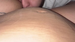 Eating my girls pussy as a bedtime snack