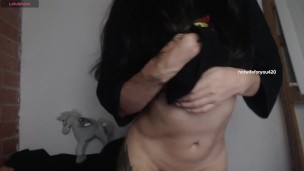 playing with my body while you take your cock out of your pants