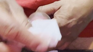 Close up masturbation