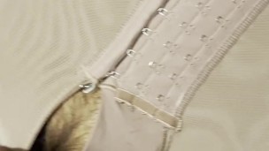 Testing my new faja, try on waist trainer