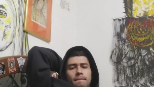 Verga dura y grande de viene a chorros