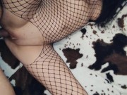 This wife gets fucked hard by her husband and friend at a party 3/16