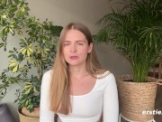 Ersties - Hot Brunette Babe Plays With Her Perfect Pussy 10/16