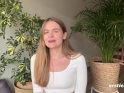 Ersties - Hot Brunette Babe Plays With Her Perfect Pussy 12/16