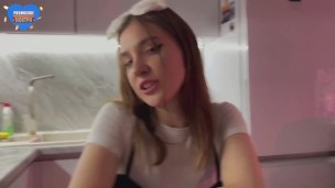 Baby from Tinder put on gloves and gave me new sexy sensations