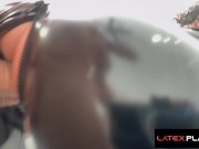 LATEXPLAYTIME Busty MILF's Hairy Pussy Pounded in Latex - Texas Patti, Arabelle Raphael 10/16