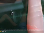 A Hot Blonde LilyWOW In Cool Nylons Teasing by Sexy Legs in Cool Nylons 4/16