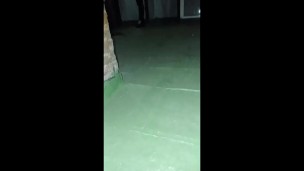 taking the night air