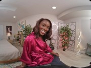 FuckPassVR - Ana's ebony ass sways in reverse cowgirl, her pussy clenching your throbbing member 3/16