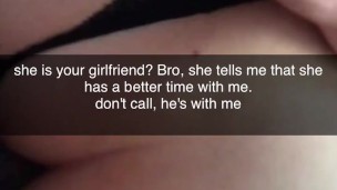 Your friend send you snapchats