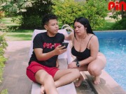 Valentina Lombardi culona venezolana y pezones rosados nos deleita con un ardiente casting para inkaporn / Pin-Up 1/16