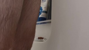 Relieving stress in the shower after work