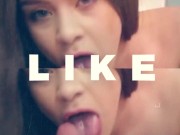 Charlotte Sins shows off her cock sucking skills 1/16