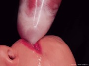 CLOSE UP: BEST Milking COMPILATION! HOTTEST Multiple CUMSHOTS in MOUTH! Try Not to CUM! 4K 3/16