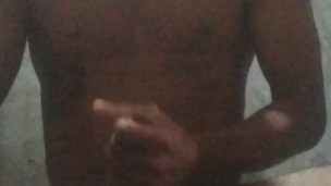 Handjob in the show era and increíble cum