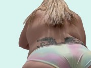 POV: BBW MILF Shaking Her Fat Ass for You