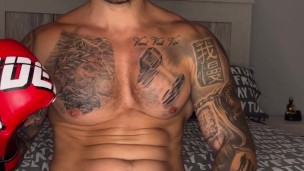 🥊BOXING NO HANDS CUM🫦most amazing way to cum🍌