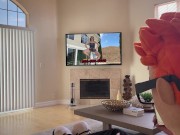 Cumshots and Cleanups: Rose Carter Polishes More Than Windows in PornDudeCasting! 1/16