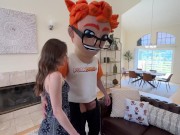 Cumshots and Cleanups: Rose Carter Polishes More Than Windows in PornDudeCasting! 8/16