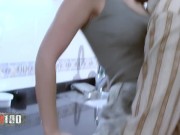 Petite Latina Heat: A Raw Interracial Kitchen Adventure with a black cock 4/16