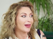 MOMMY4K. Dominant Granny ordered me to fuck my GF'S Mom 8/16