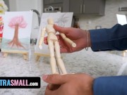 What Do You Do When Your Favorite Artist Has a Boner? Pose Naked and Ride His Big Dick Until He Gets Inspired 3/16