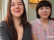 Ersties - Hot Lesbian Friends Have Hardcore Fun With Whipped Cream and a Sex Toy 16/16