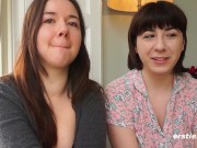Ersties - Hot Lesbian Friends Have Hardcore Fun With Whipped Cream and a Sex Toy 7/16
